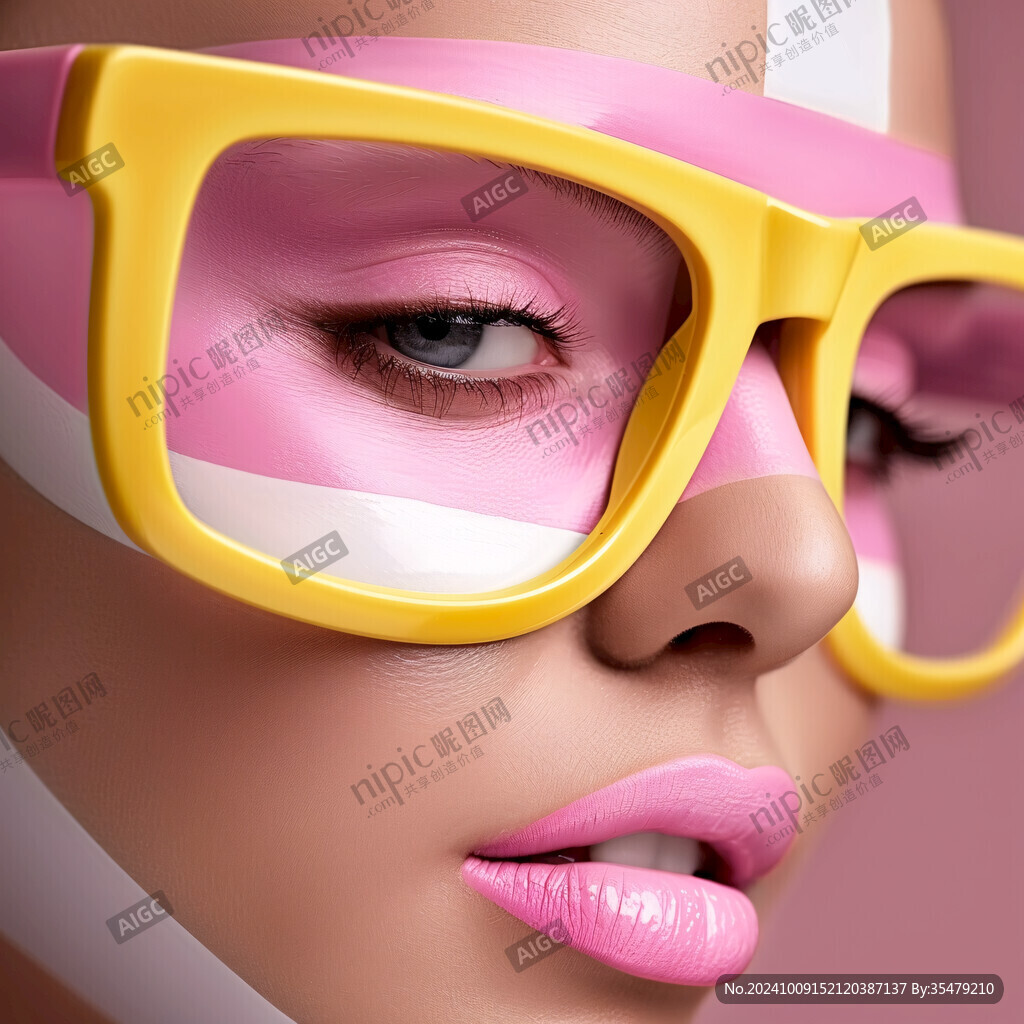 3d效果女孩