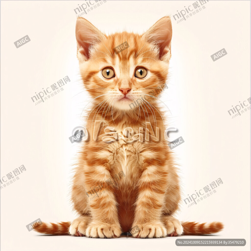 棕色小猫素材