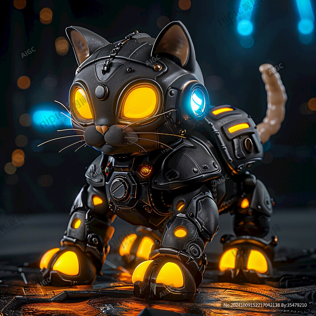 机械猫形象