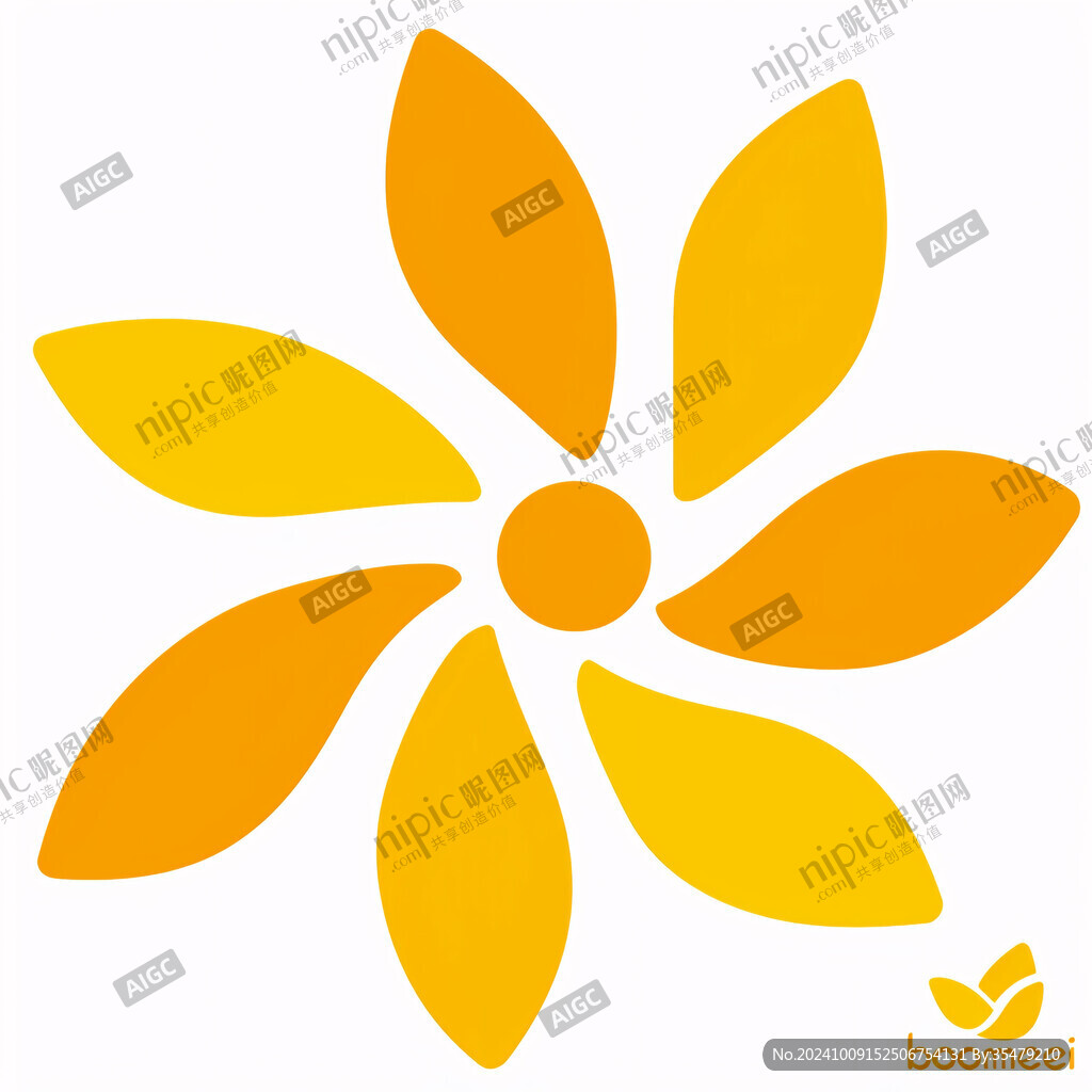 设计向日葵logo