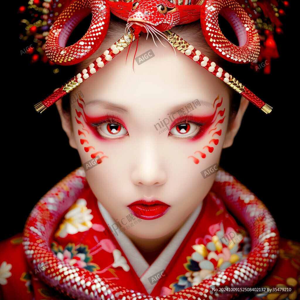 日本艺妓素材
