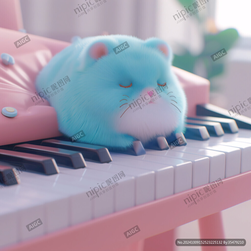会弹琴的小猪