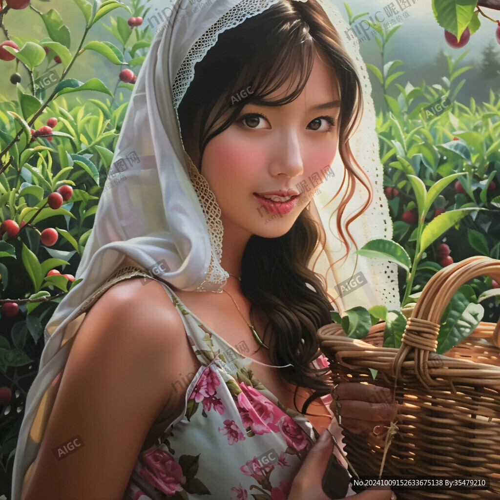 写实人物插画