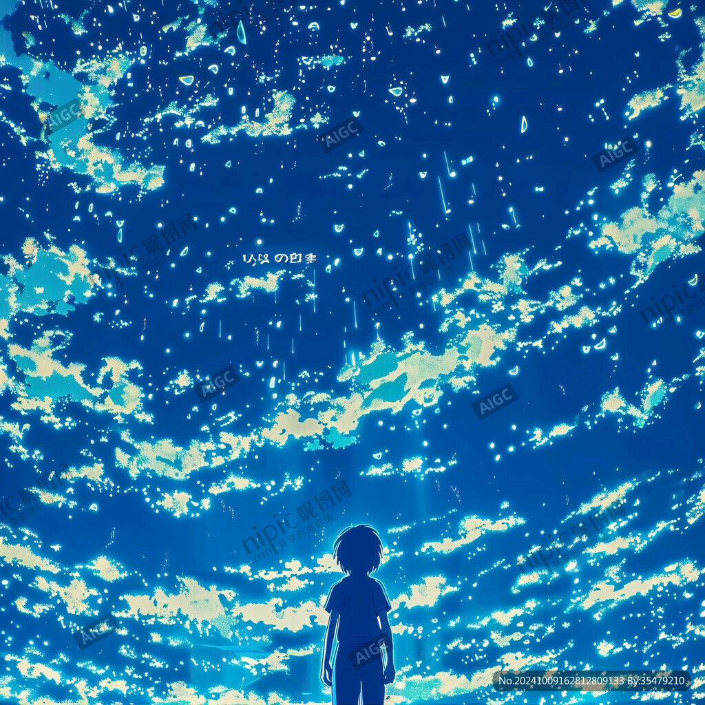 星空下的少年