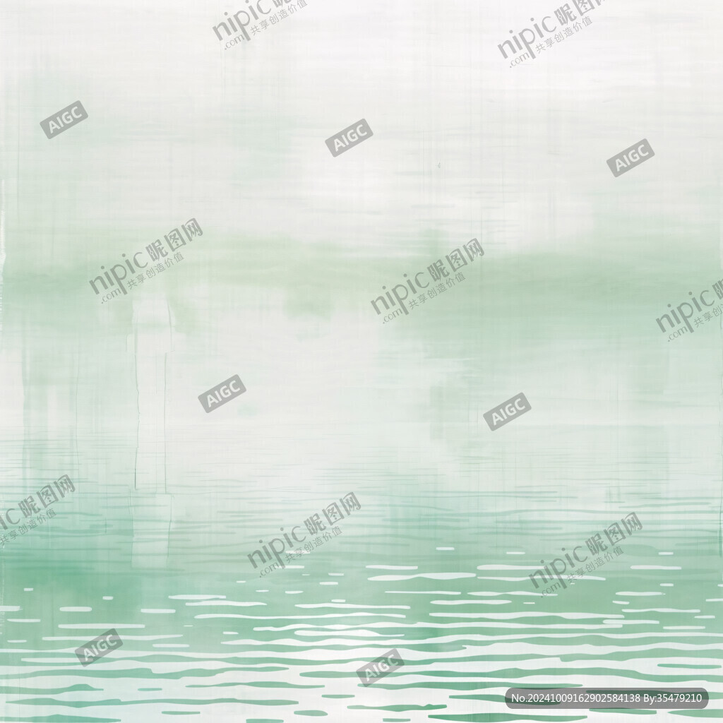 绿色水纹背景