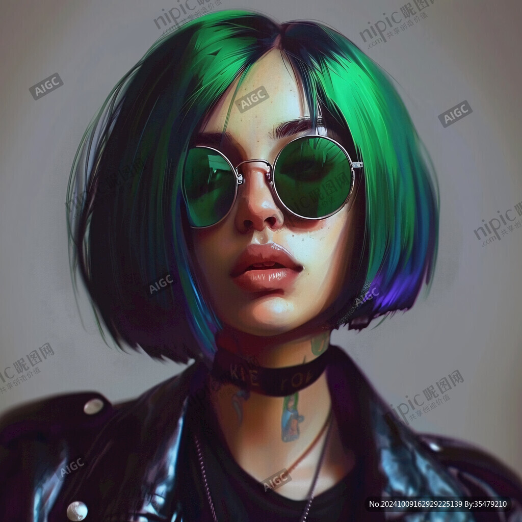 写实人物插画