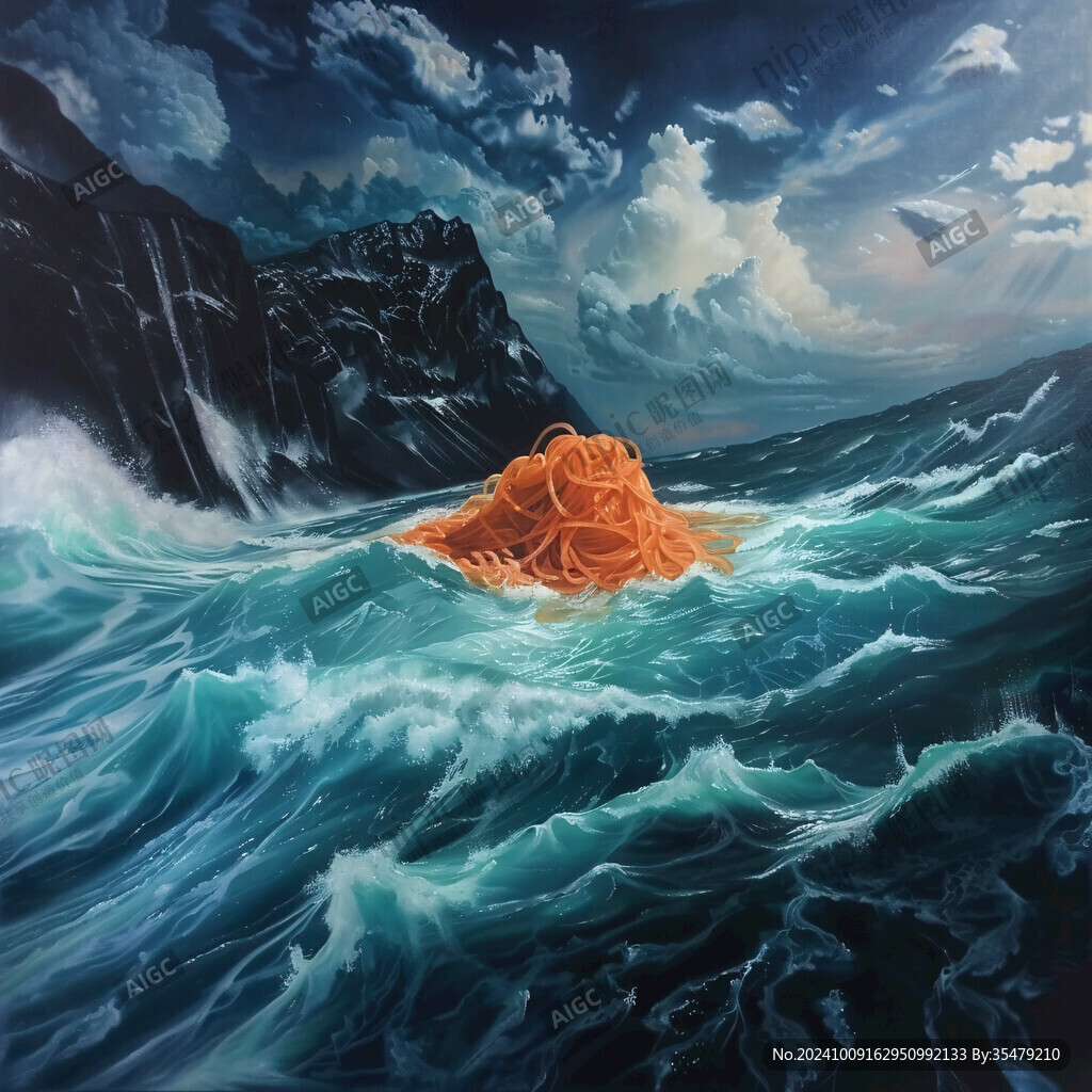 海面立体画