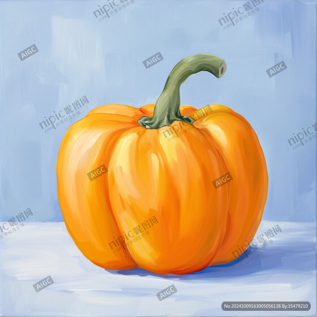 黄金瓜插画