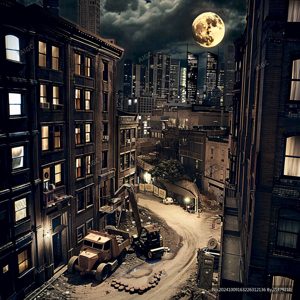 创意夜景合成