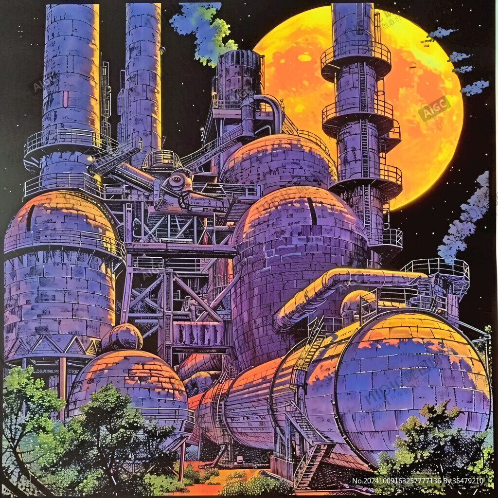 科幻立体画