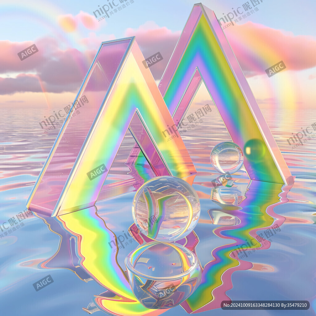 三维立体海报