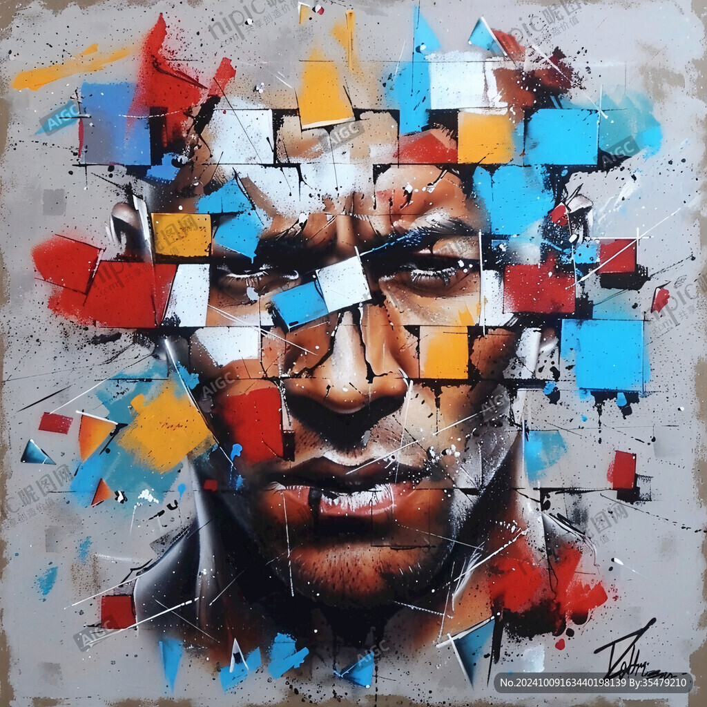 酷炫立体画