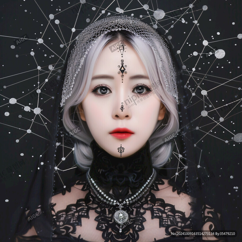 神秘暗黑风格