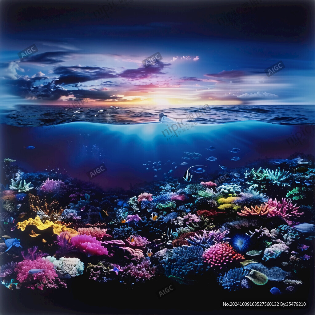 海洋资源海报