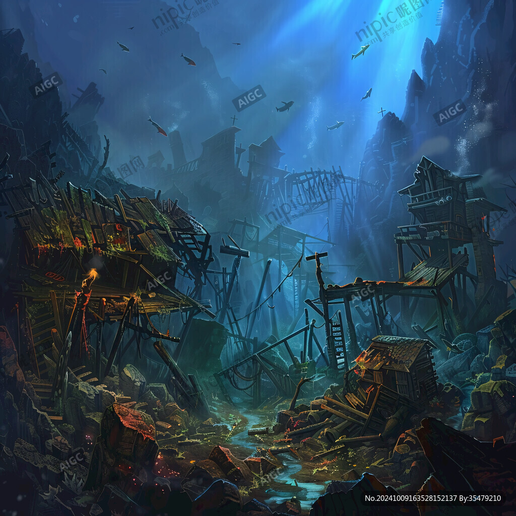 世界末日混乱场景