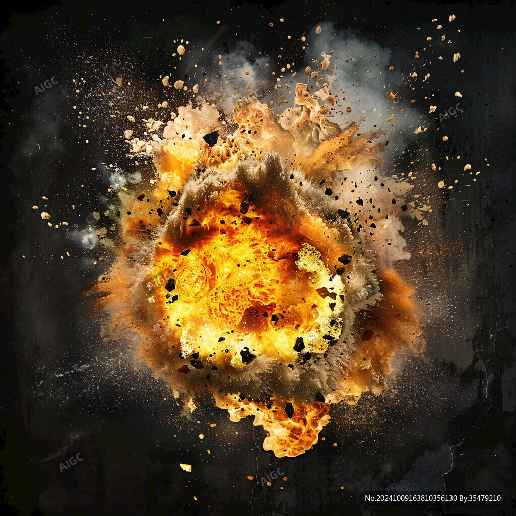 动感爆炸效果