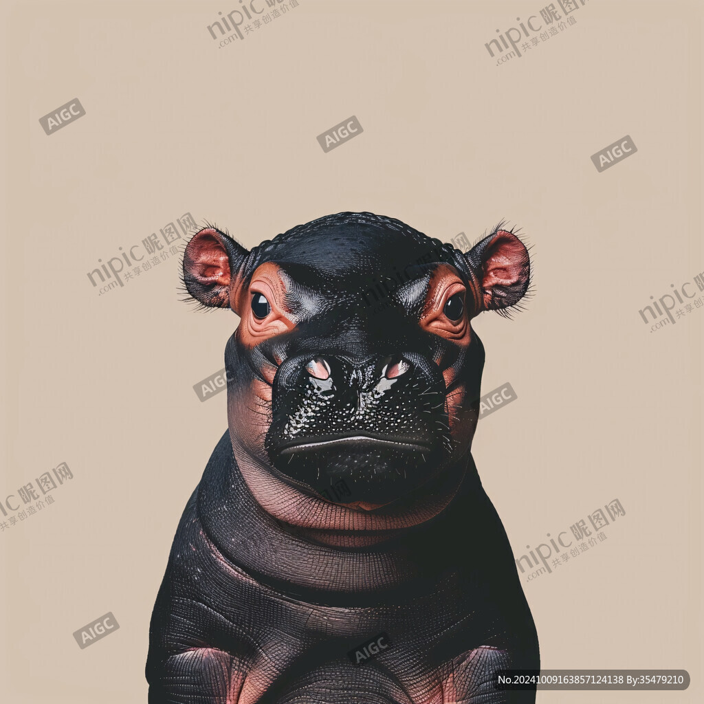 3d小河马