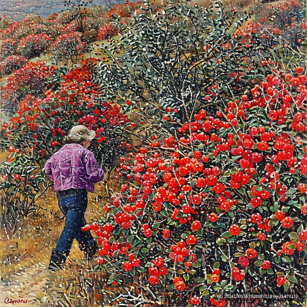 山里红装饰画