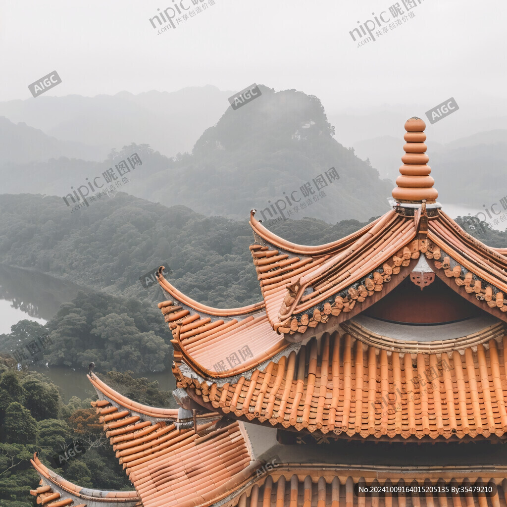 白云阁视角全景高清图