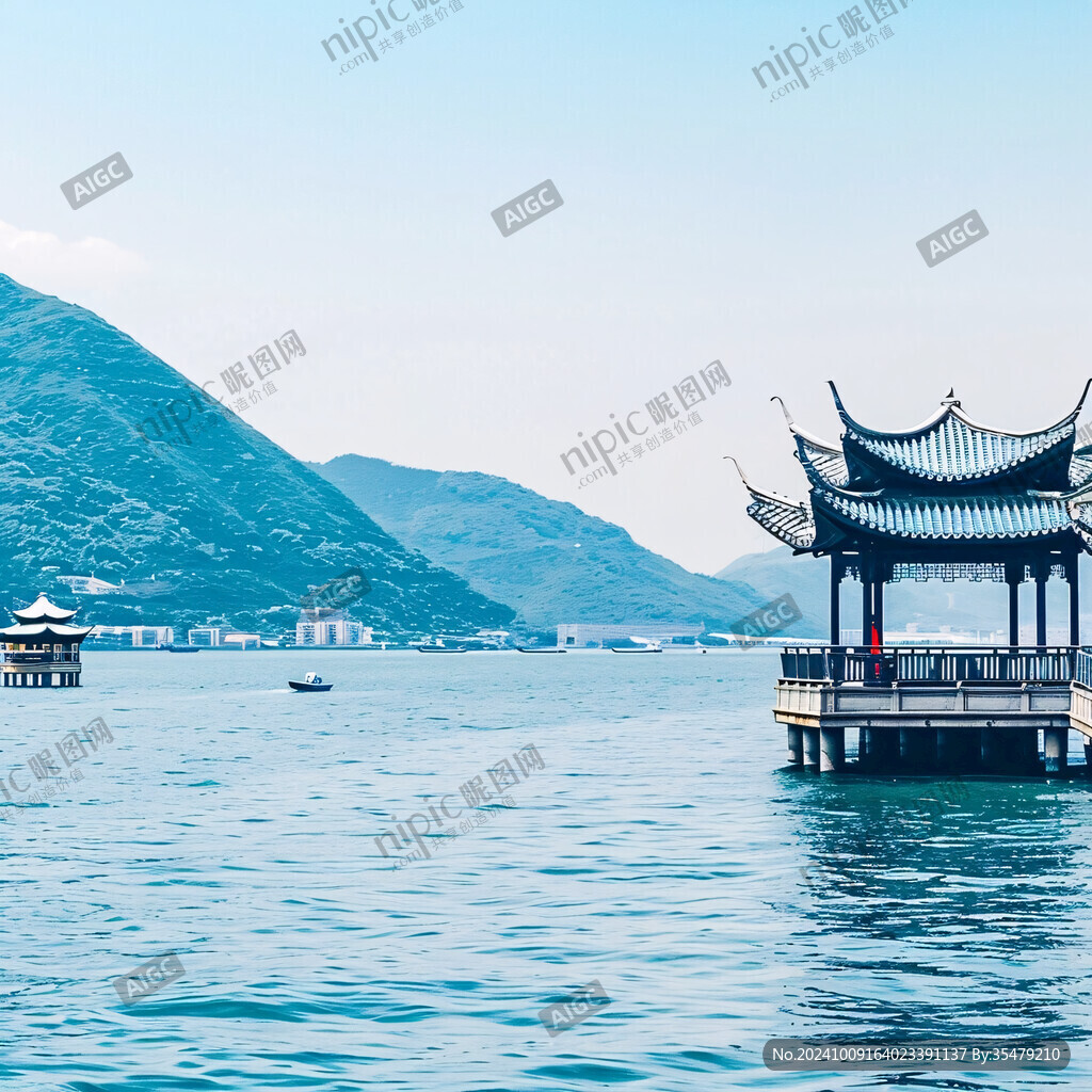 自然风光千岛湖风光