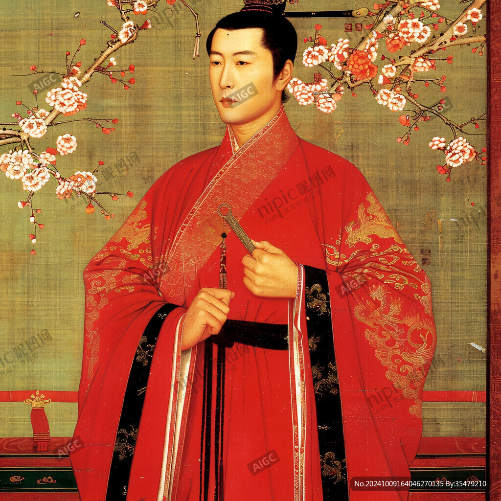 古装人物蜡像