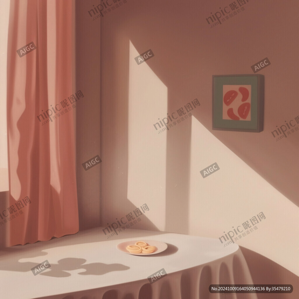 早晨阳光插画