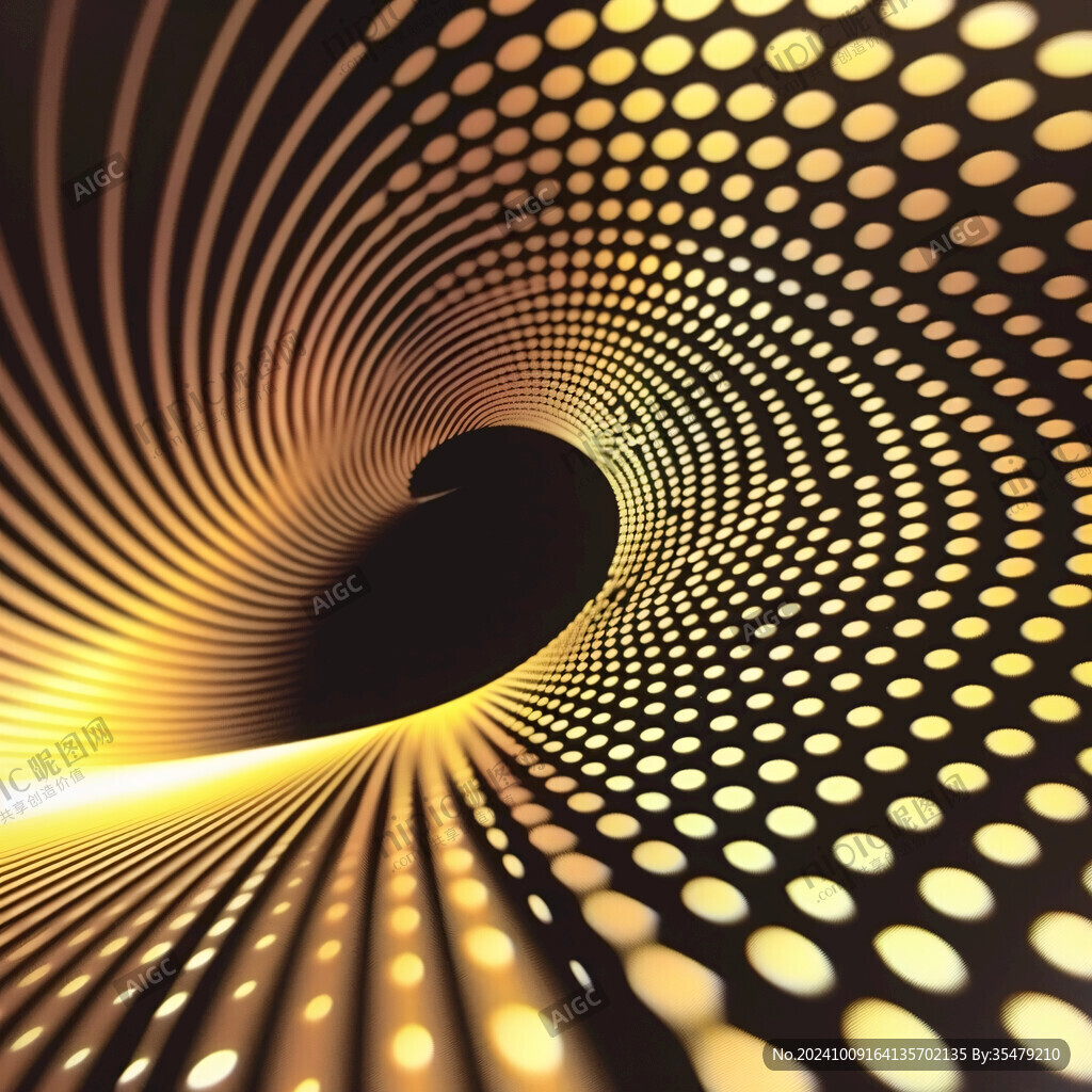 3d立体圈圈背景