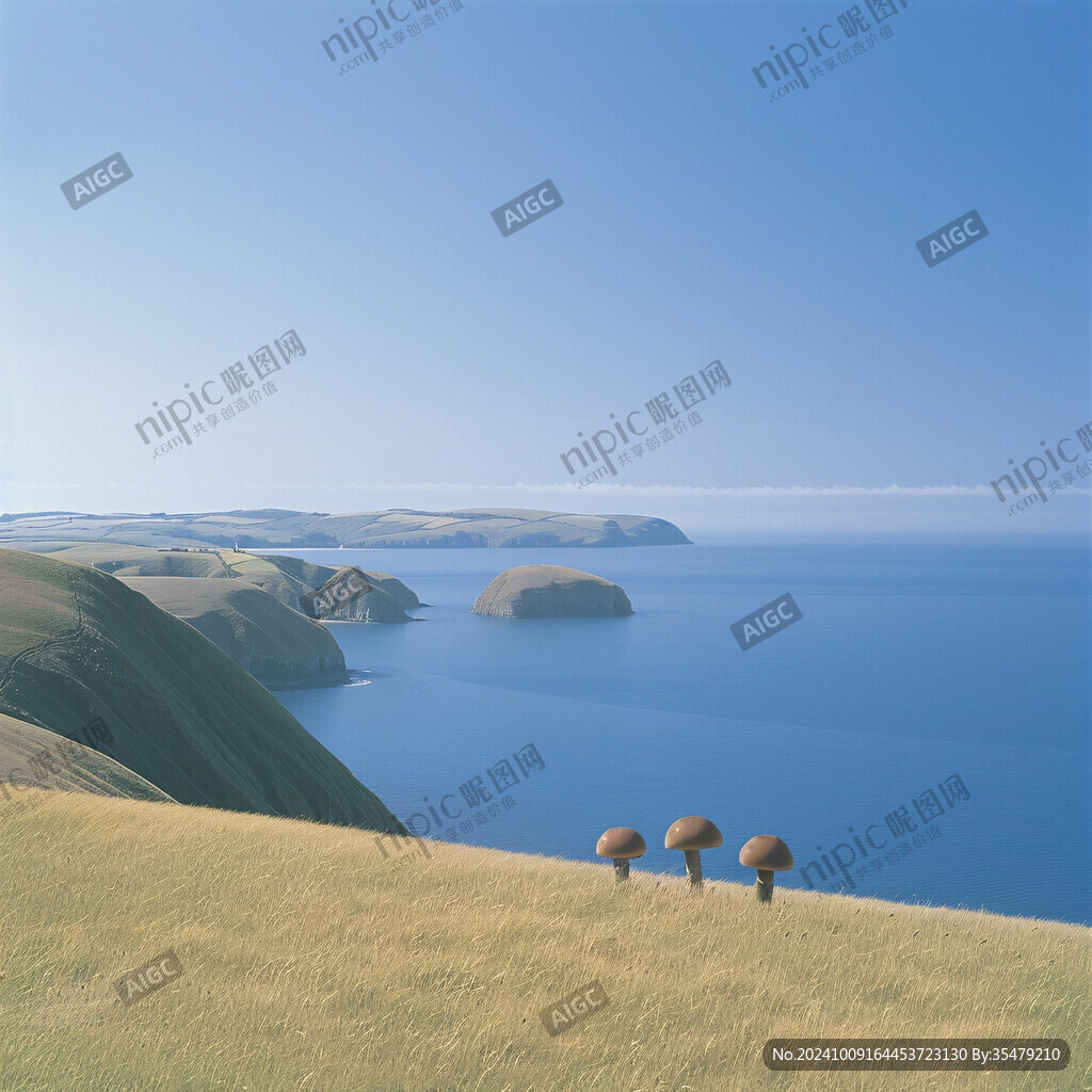 海岛岛屿树