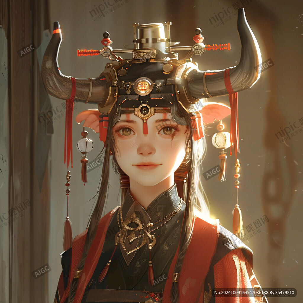 国风女性头像