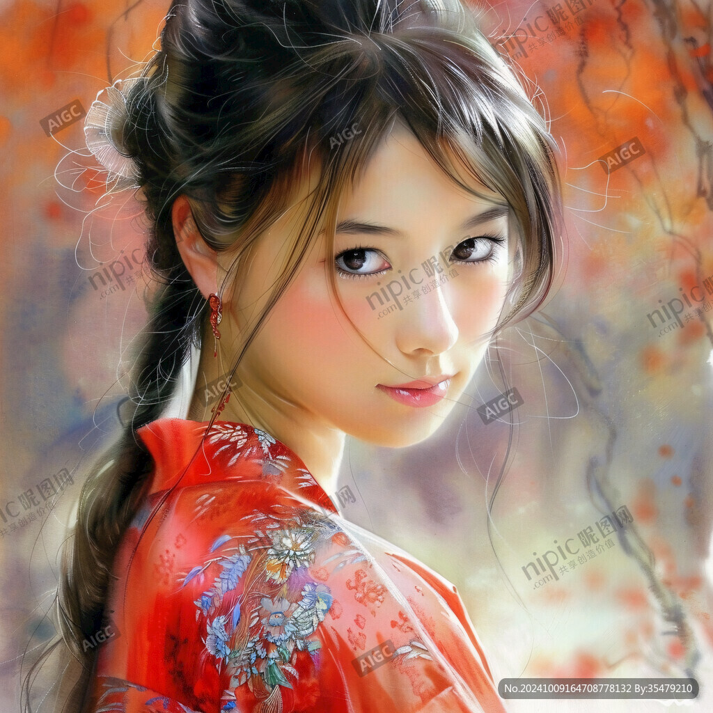 日本美女画