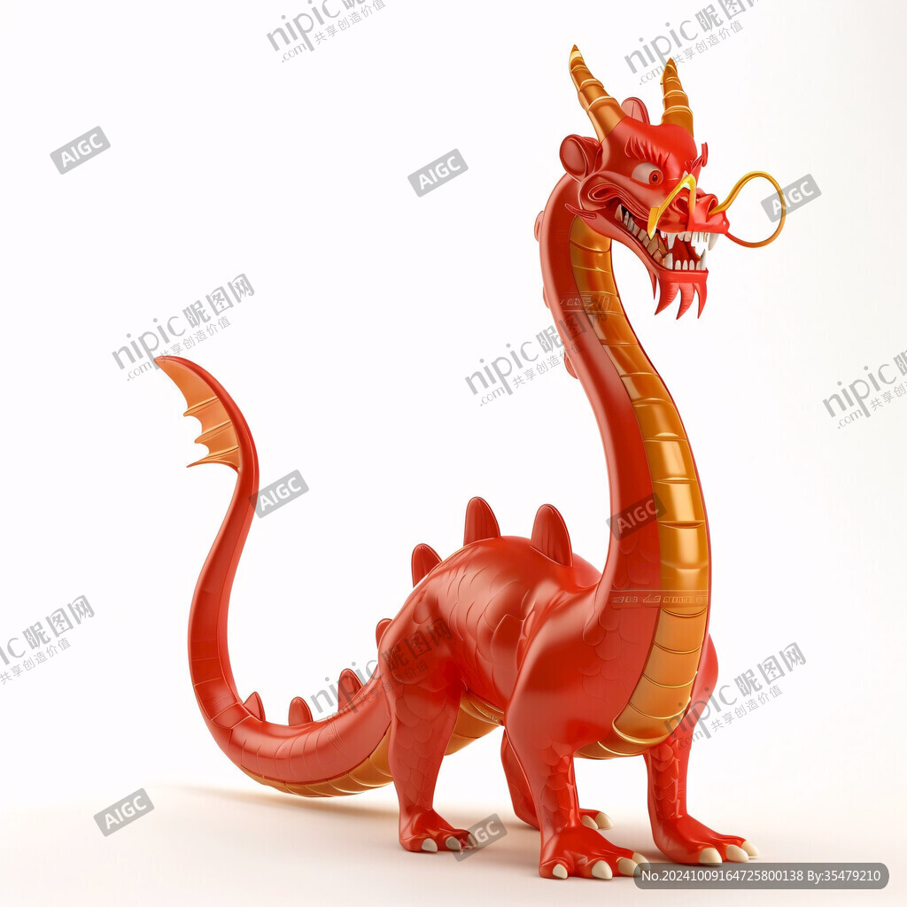 q版龙卡通龙造型