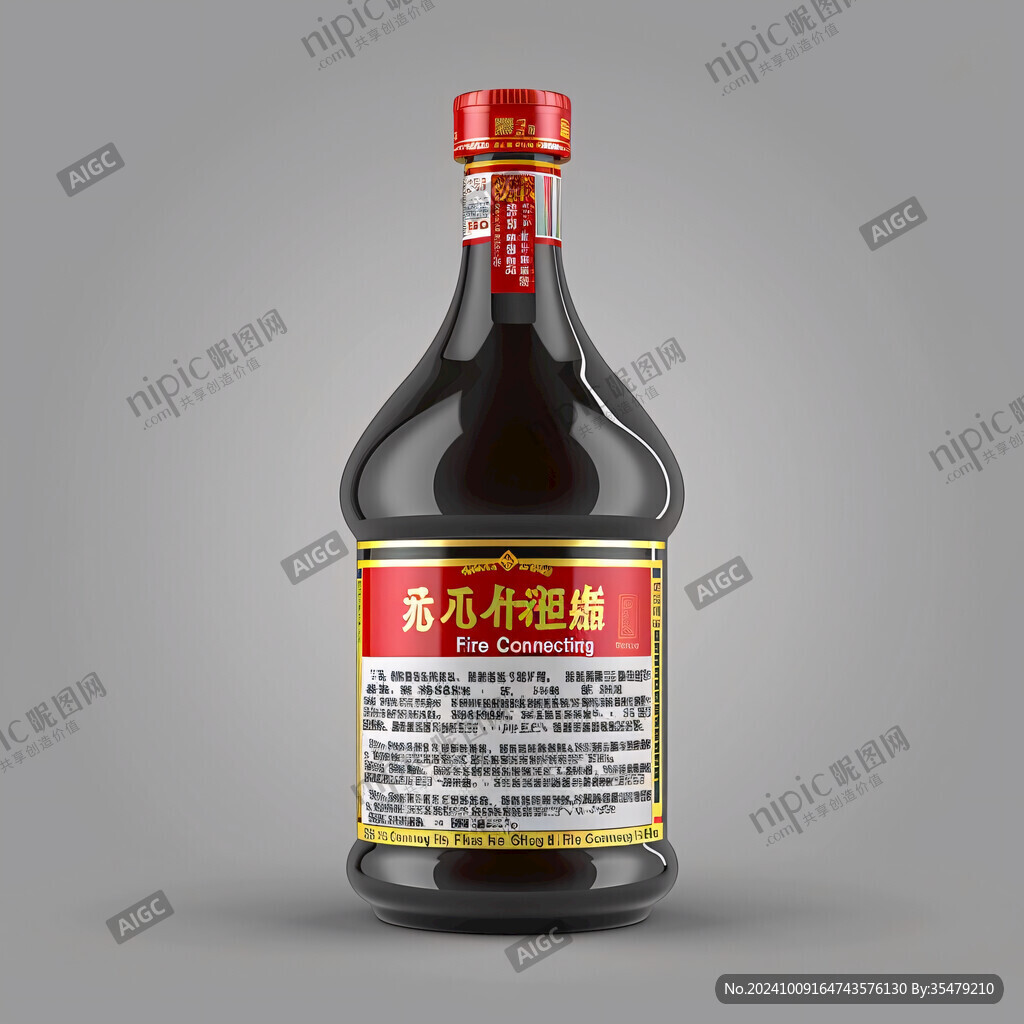 酱油瓶模型