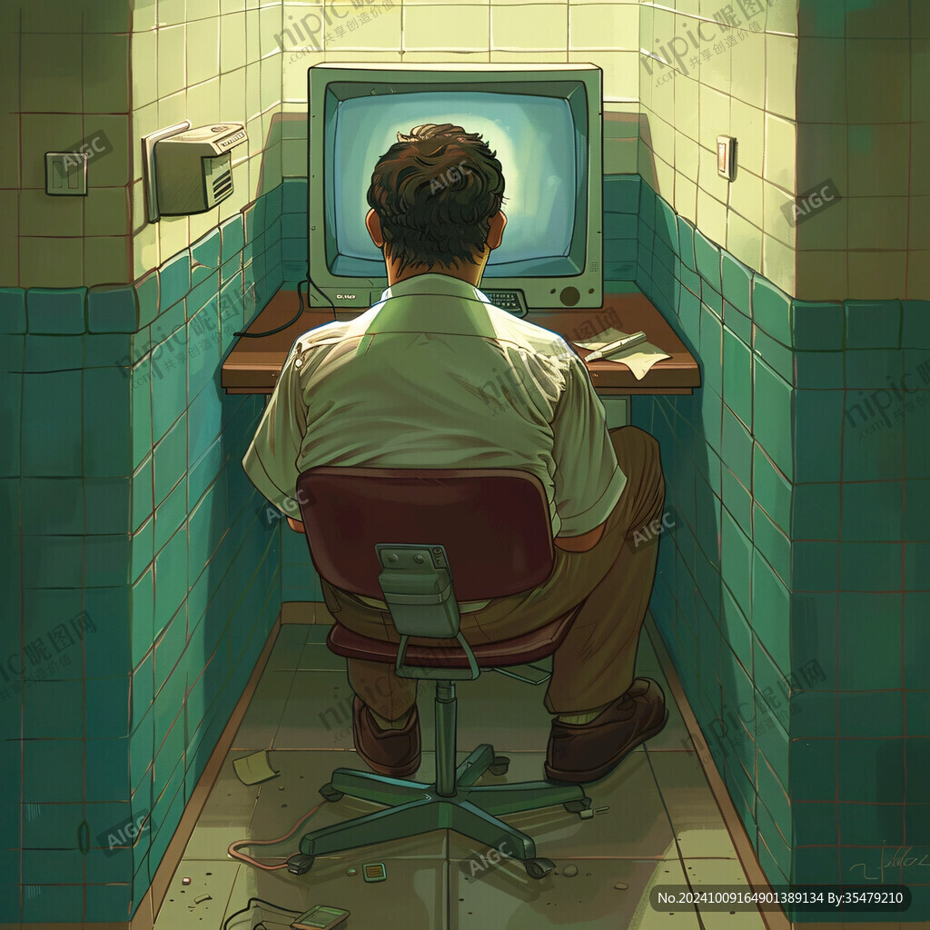 成年男人插画