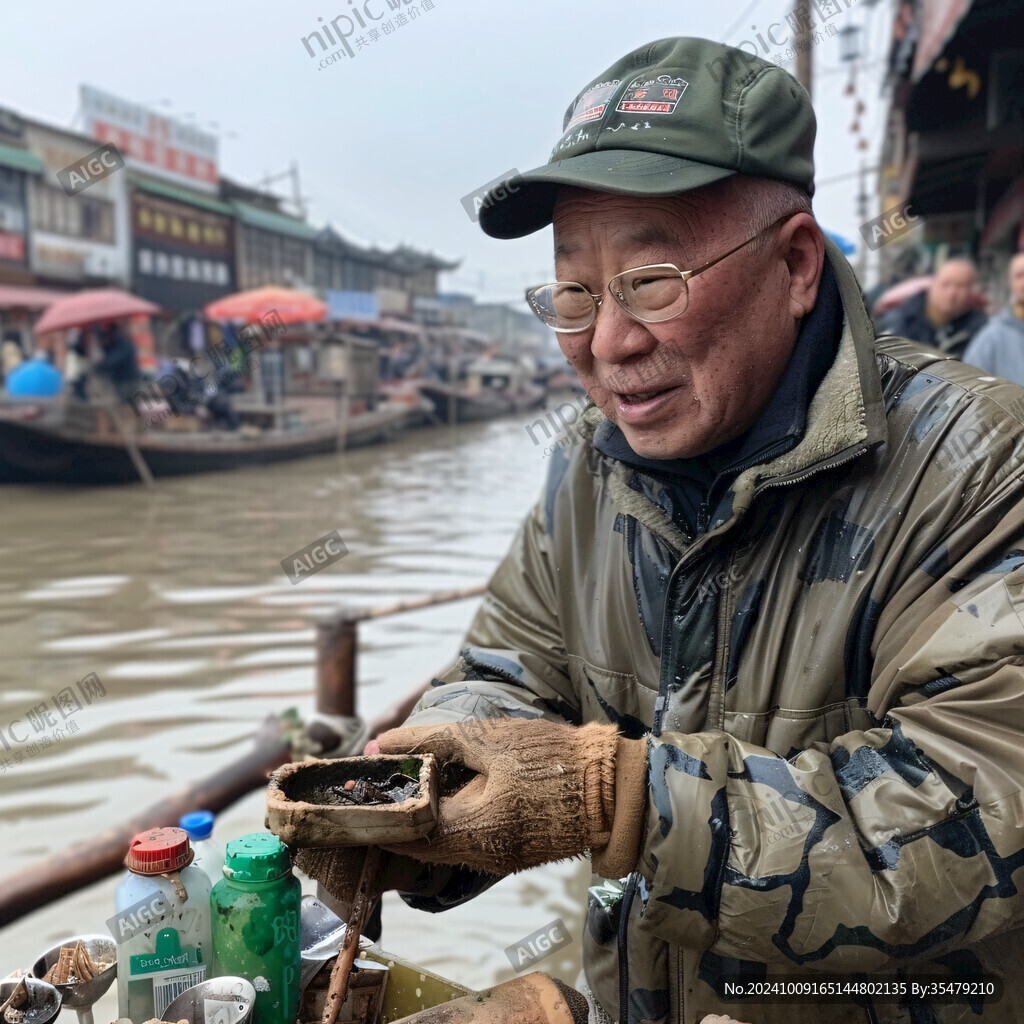 老渔民爷爷