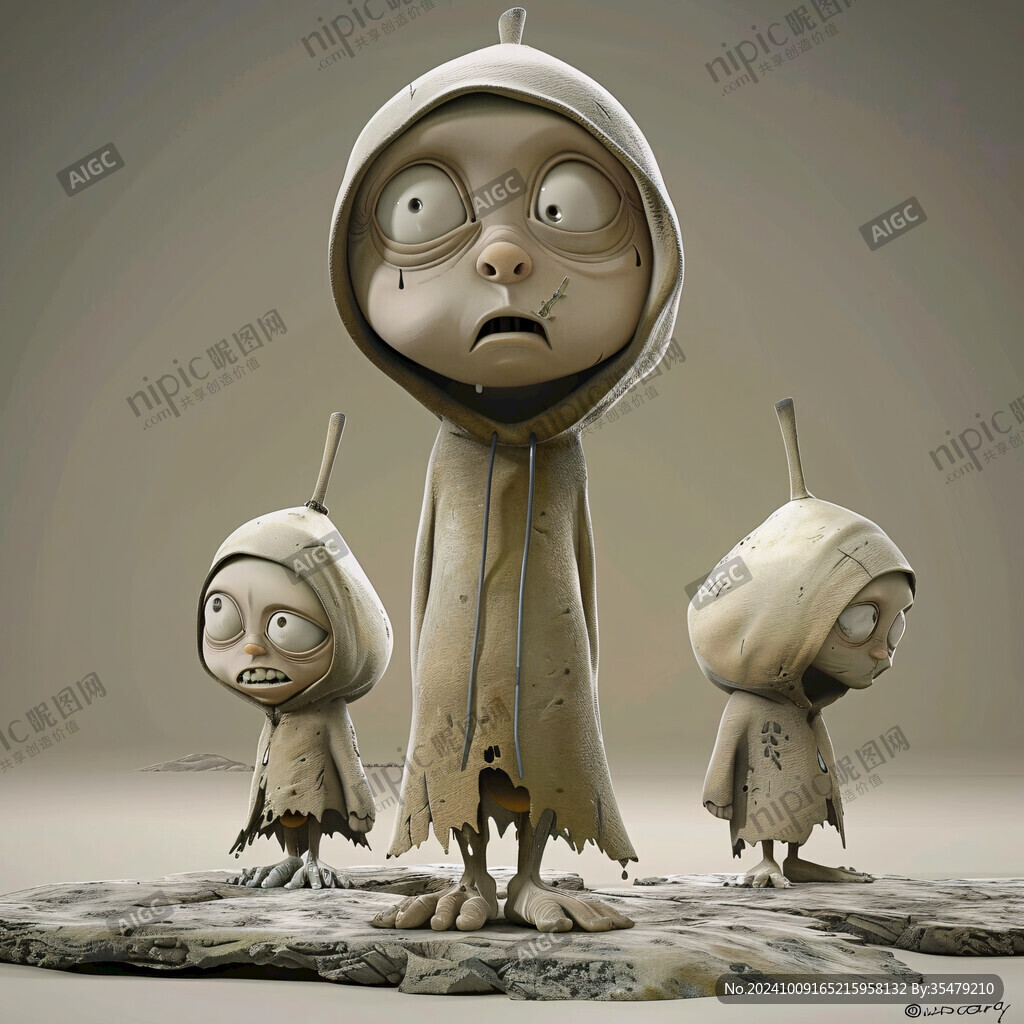 情绪拟人3d元素