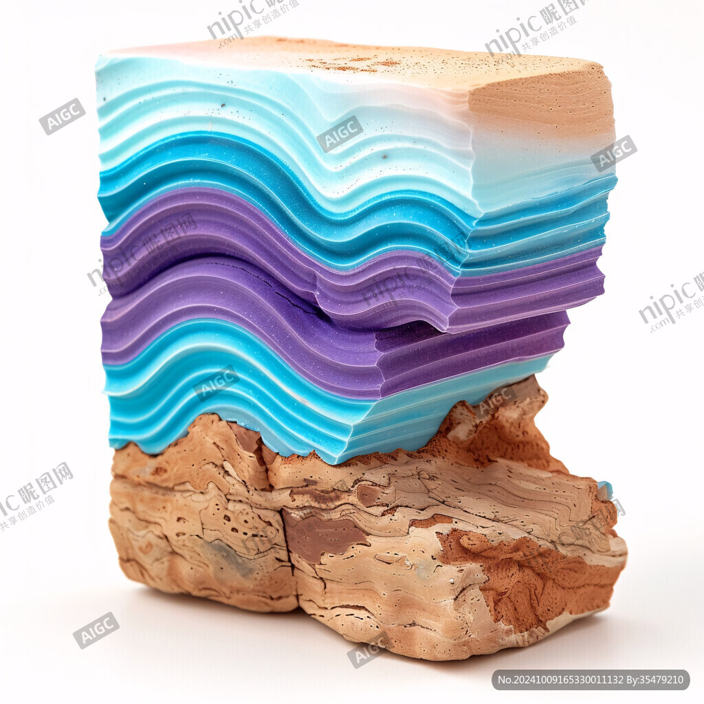 3d风景膨胀图案