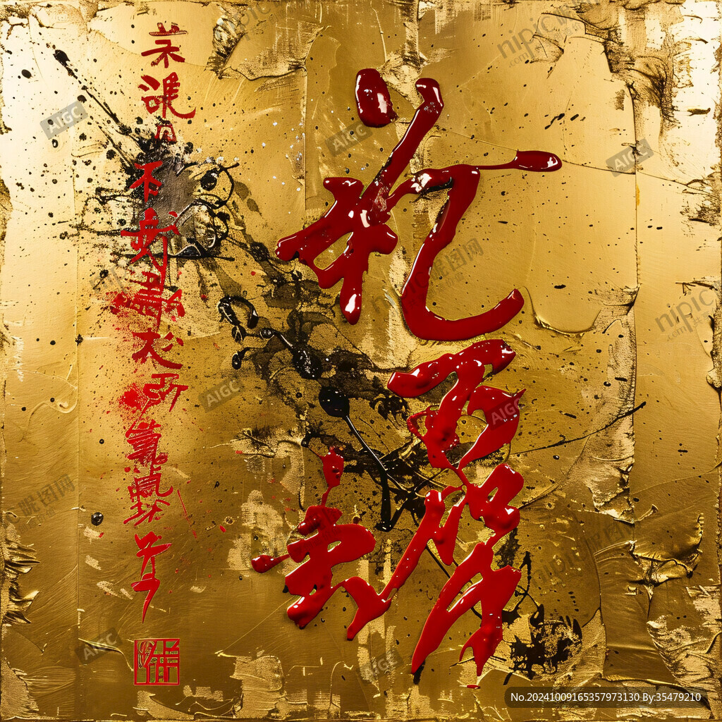 追龙主题字