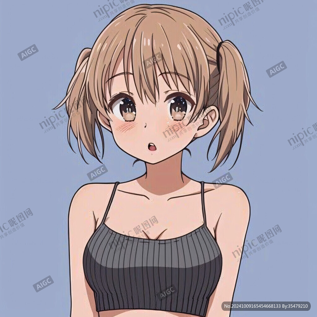 漫画女孩插画