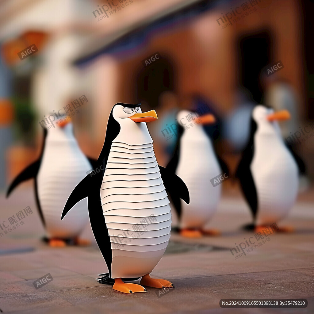 3d企鹅