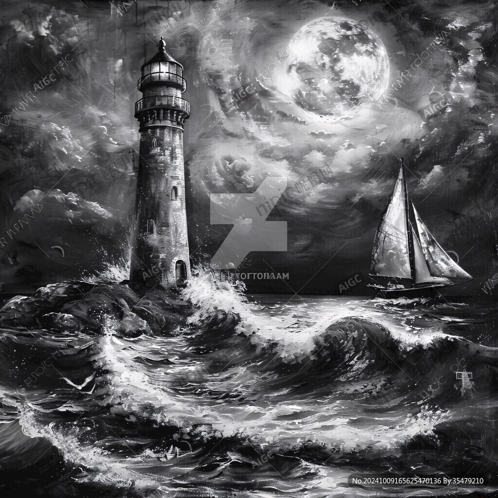 暗海刻石插画