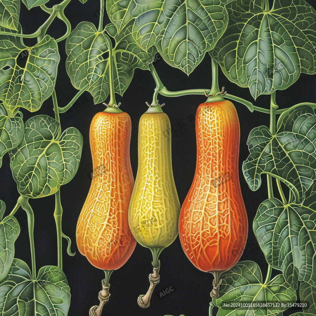 葫芦瓜装饰画