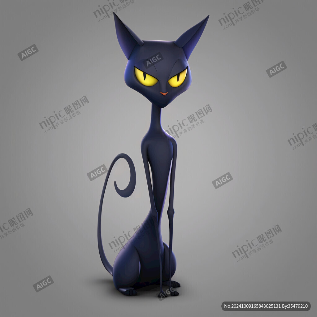 3d卡通猫咪