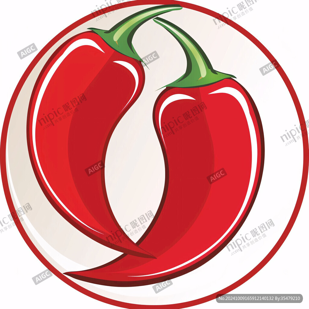 辣椒卡通logo