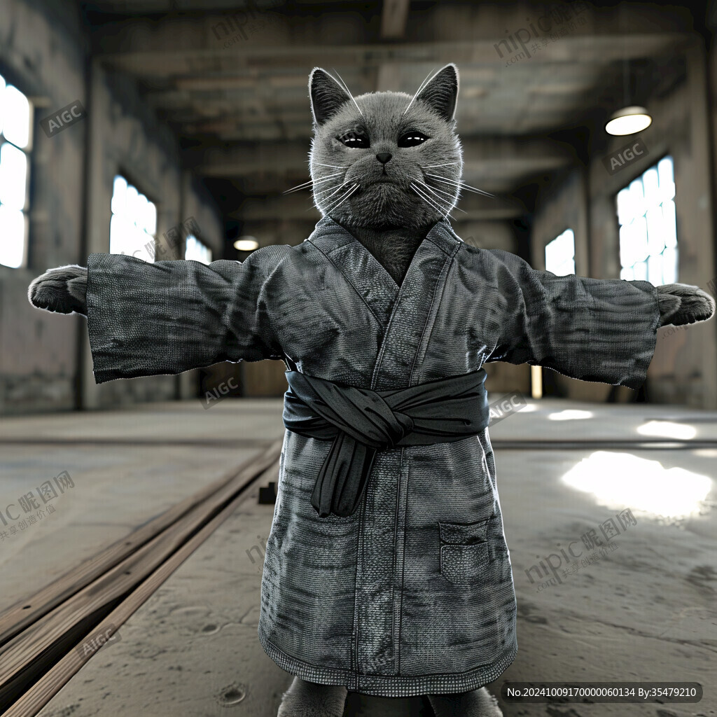 猫穿人类衣服