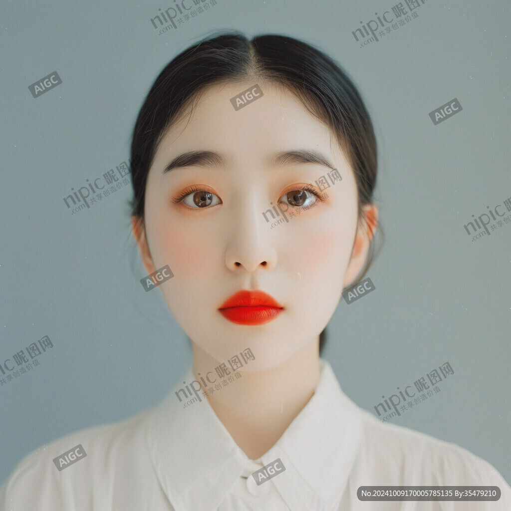 韩系证件照