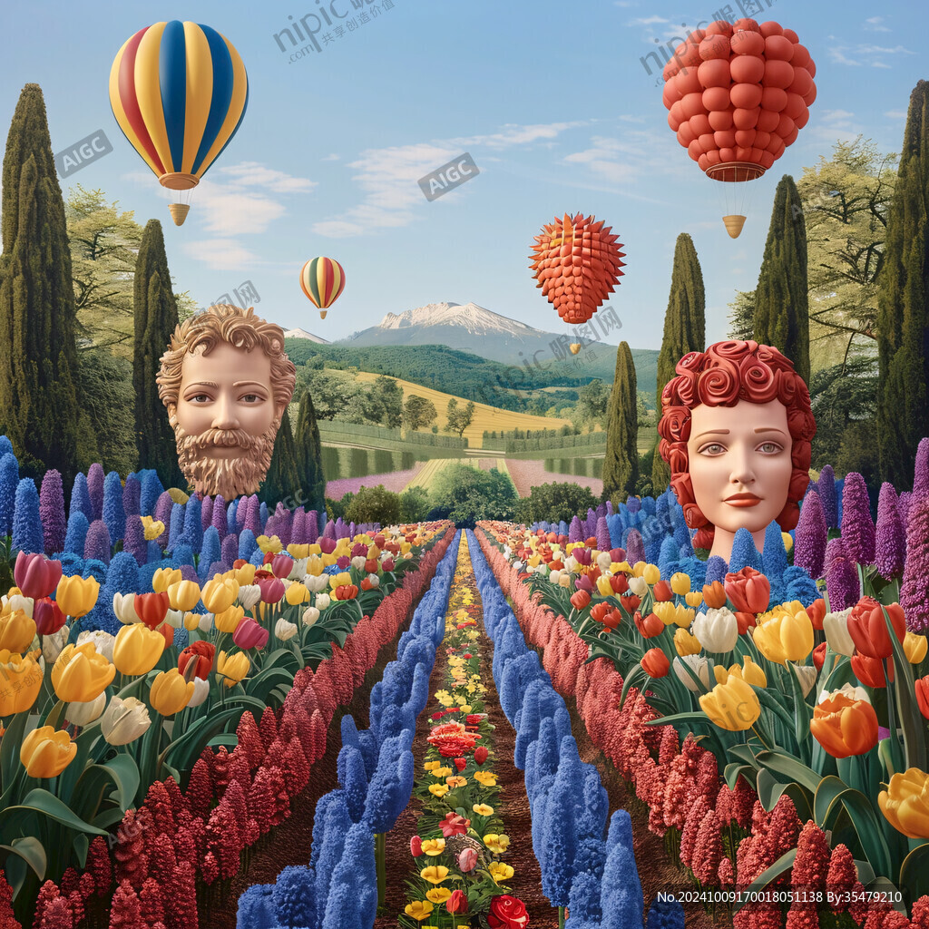 花海爱情3d画