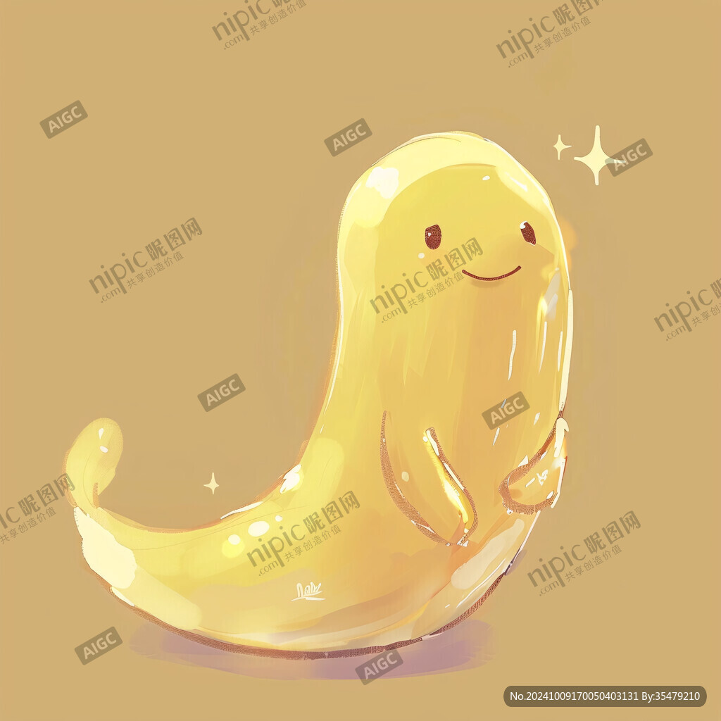 香蕉烧插画