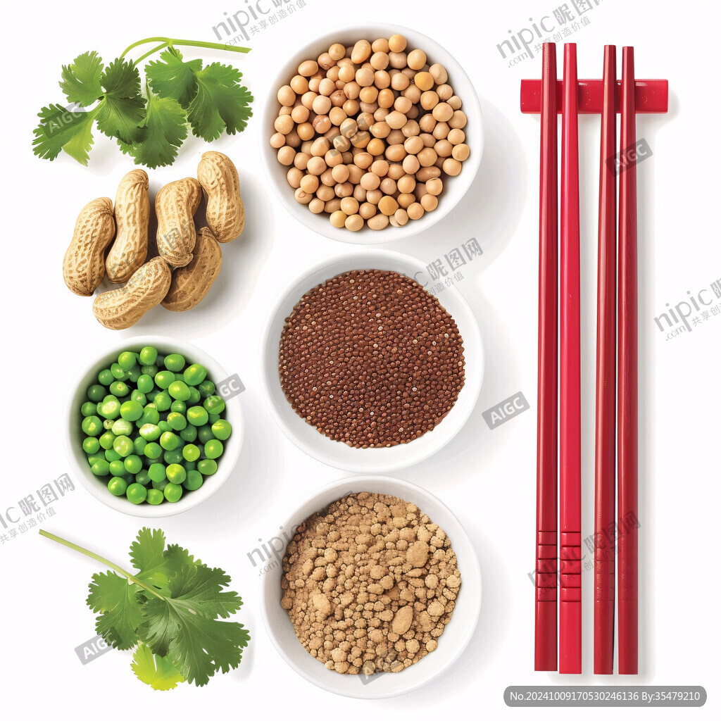 粮食素材豆类