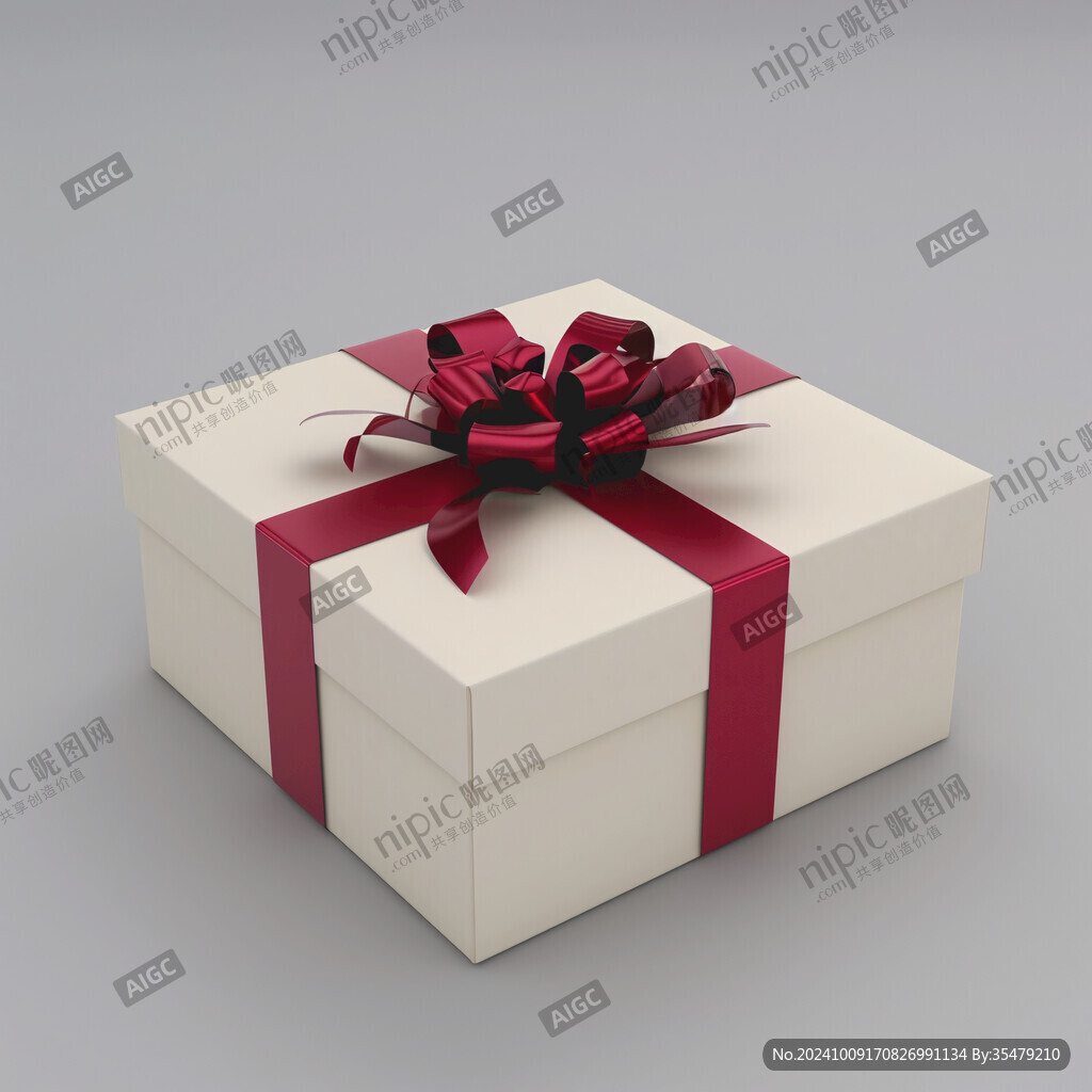 礼盒3dsmax