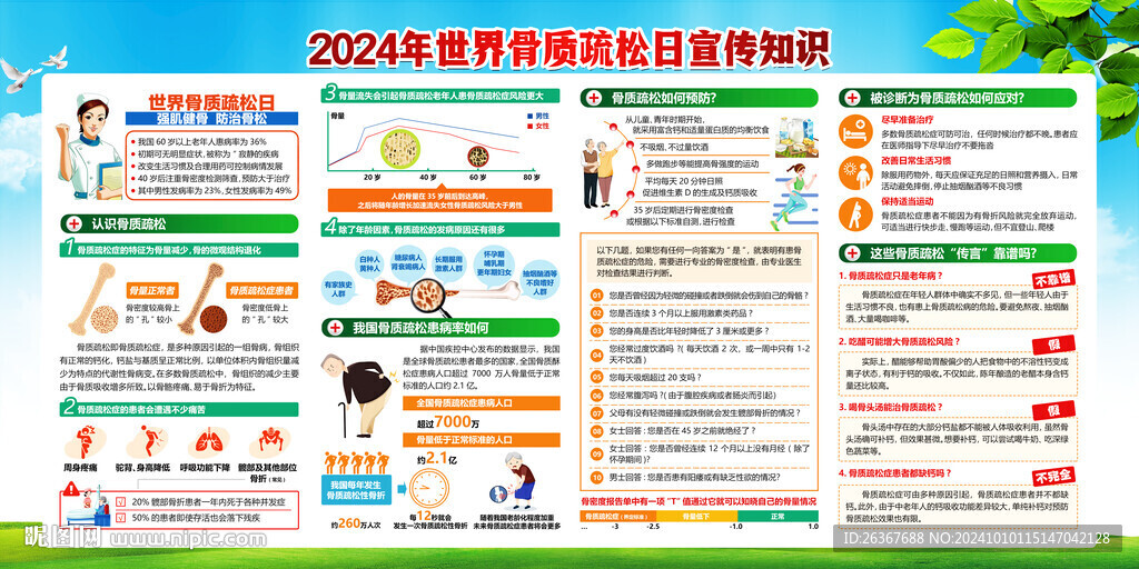 2024年世界骨质疏松日